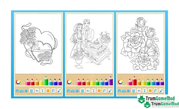 Love Coloring Coloring Games 3 Love Coloring Coloring Games