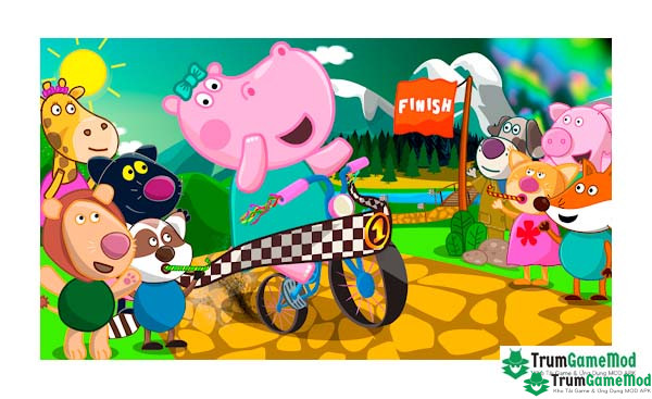 Hippo Bicycle: Kids Racing 