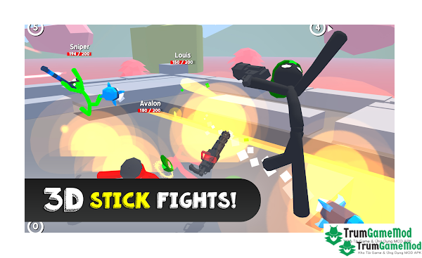 Stickgrounds.io: Stick War 3D 
