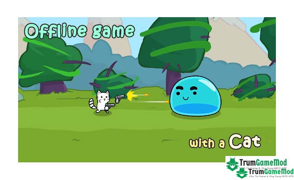 2 Cat shoot war offline games Cat shoot war: offline games