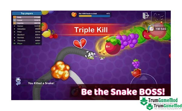 2 Snake Merge idle io game Snake Merge
