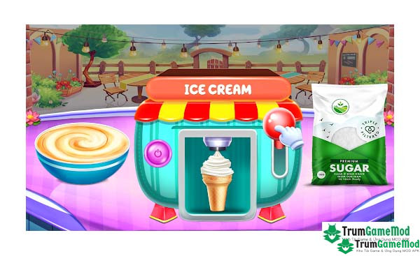 2 Ice Cream Cone Icecream Games Ice Cream Cone: Icecream Games