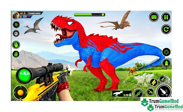 2 Wild Dino Hunting Gun Games Wild Dino Hunting: Gun Games