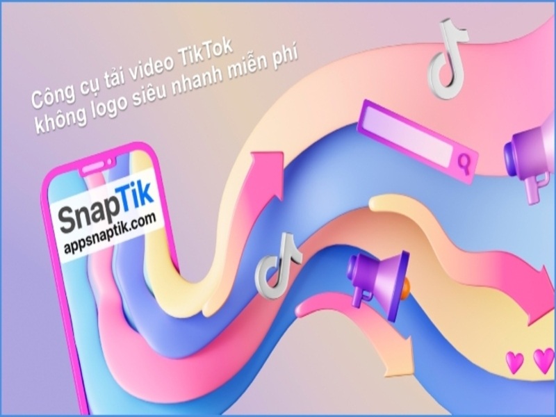Với snaptik sẽ giúp người dùng tải video tiktok một cách nhanh chóng
