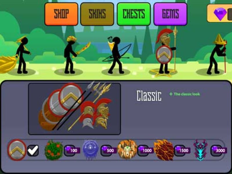 Game thủ sẽ được trang bị sẵn những vũ khí tối tân