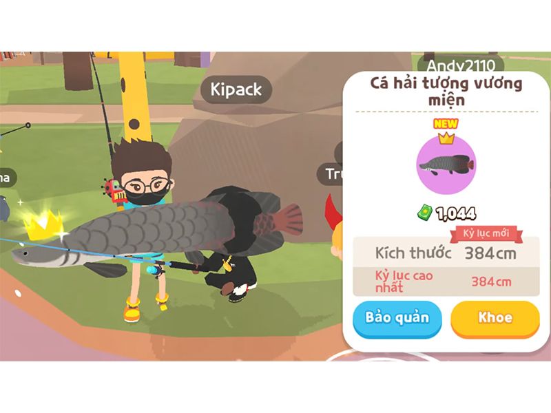 Hack Câu Cá trong Hack Play Together  