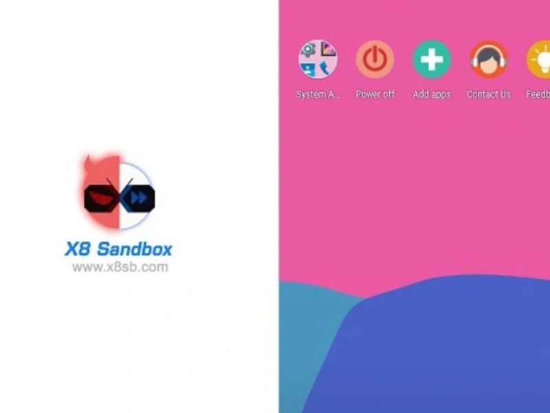 Khởi động X8 Sandbox