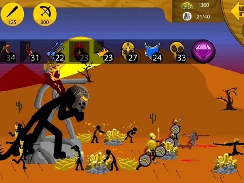 Tính năng mod thú vị trong Hack Stick War Legacy