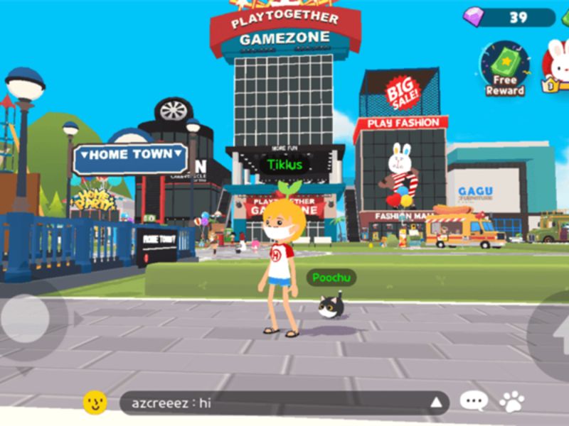 Tùy chỉnh nhân vật trong Hack Play Together  