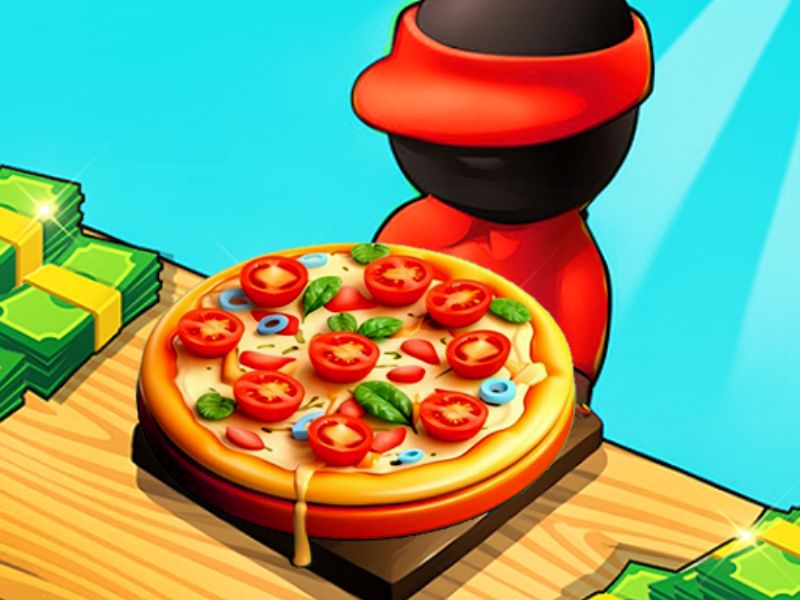 Phục vụ tận xe cho khách hàng trong Hack Pizza Ready