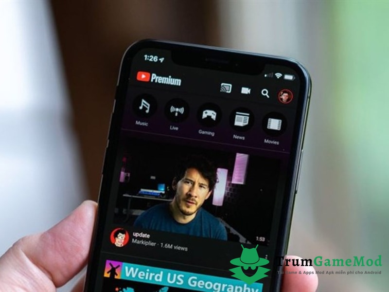 Các tính năng hàng đầu của ứng dụng Youtube Premium