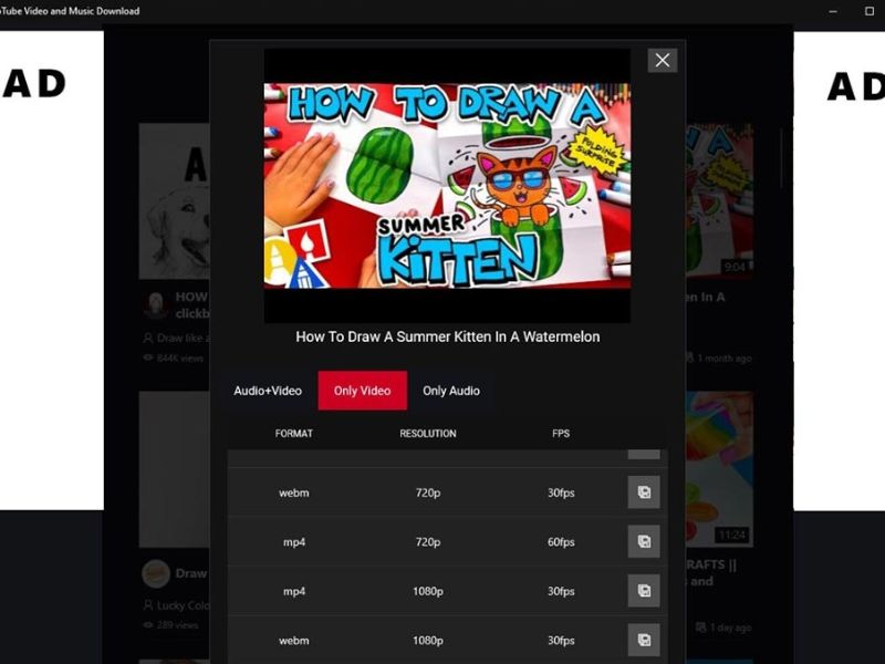 Chế độ nền trong Snaptube Mod Apk