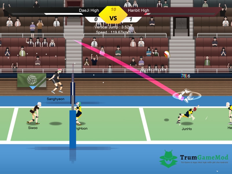 Tính Năng Chỉ Có Tại Phiên Bản Hack The Spike