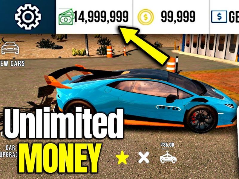 Tính năng vô hạn tiền của Car Parking Multiplayer 