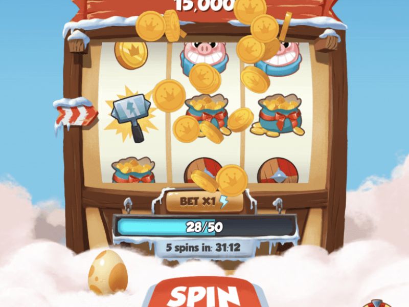 Spin trong Coin Master Mod Apk