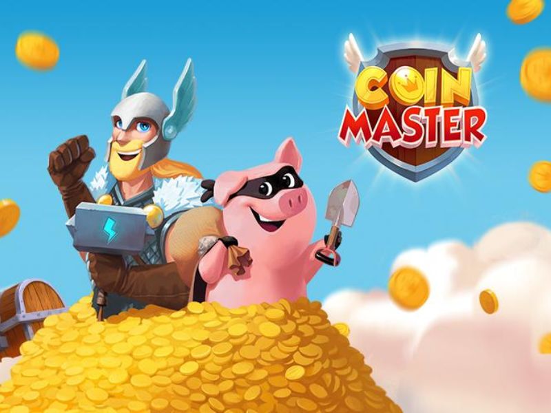 Tận dụng vàng thông minh để phát triển làng trong Coin Master Mod Apk