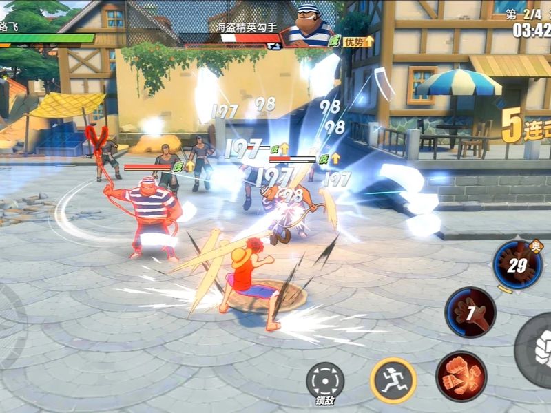 Tăng sức mạnh nhân vật trong One Piece Fighting Path APK