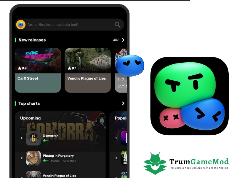 TapTap APK được nhiều người dùng đánh giá cao