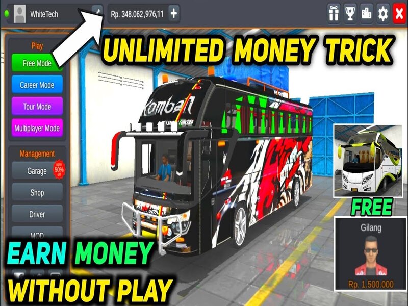 Tính năng mod của Hack Bus Simulator Indonesia
