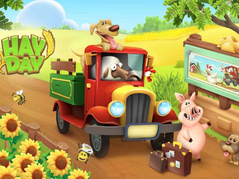 Tính năng giao thương và xây dựng cộng đồng của game Hay Day APK