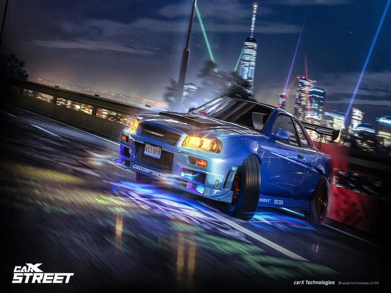 Tính năng Menu Vip của game CarX Street Mod APK