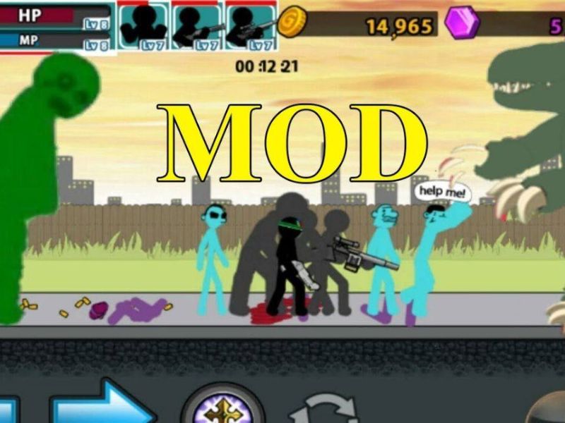 Tính năng MOD nổi bật của  game Hack Anger of Stick 5