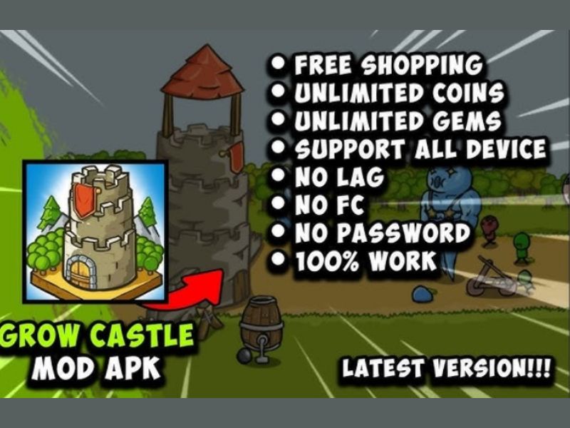 Các Tính Năng Nổi Bật Của Hack Grow Castle