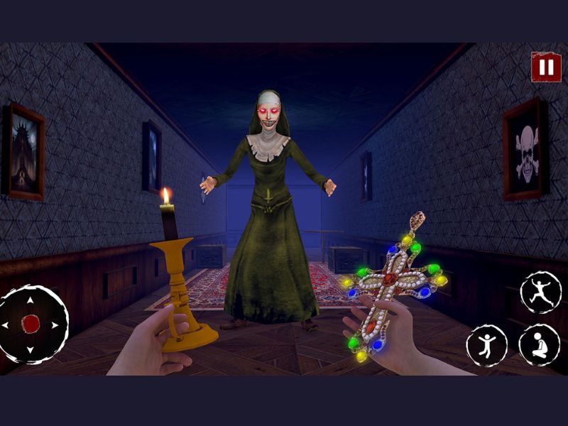Chế độ chơi đa dạng trong Evil Nun Hack
