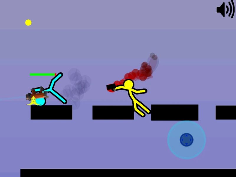 Chiến đấu đối kháng kịch tính trong Hack Supreme Duelist Stickman
