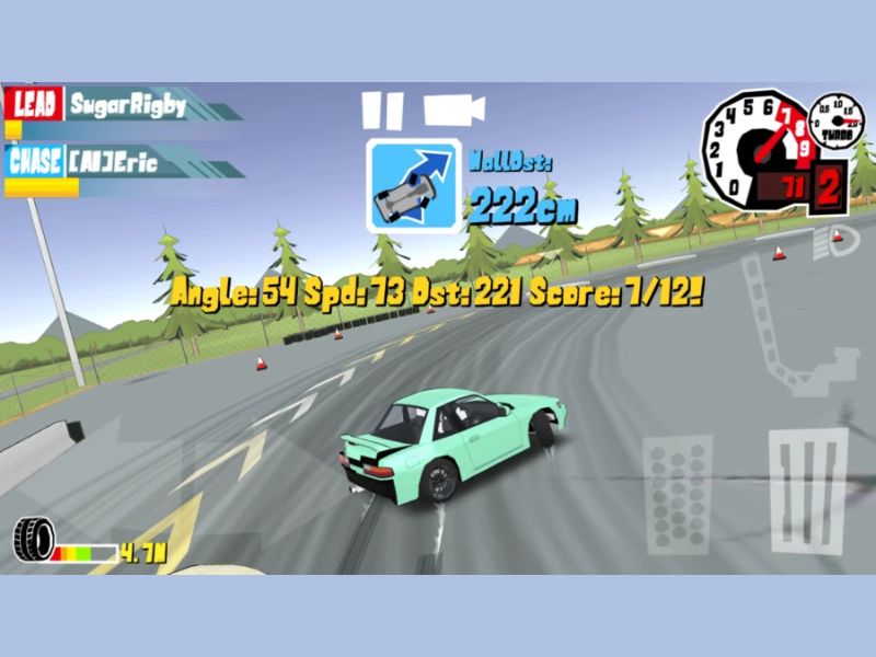 Điều khiển xe Drift linh hoạt trong Fr Legends MOD