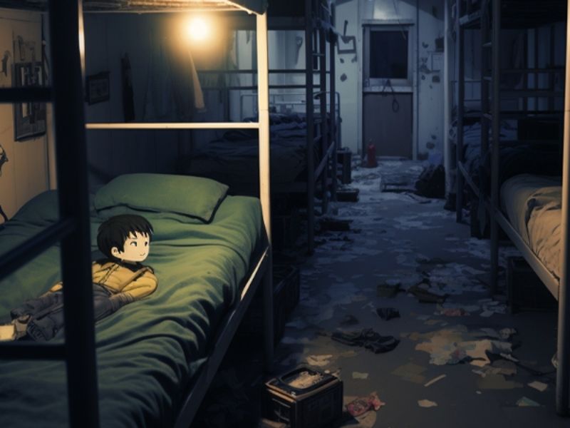 Đồ họa 3D rùng rợn trong Haunted Dorm Hack