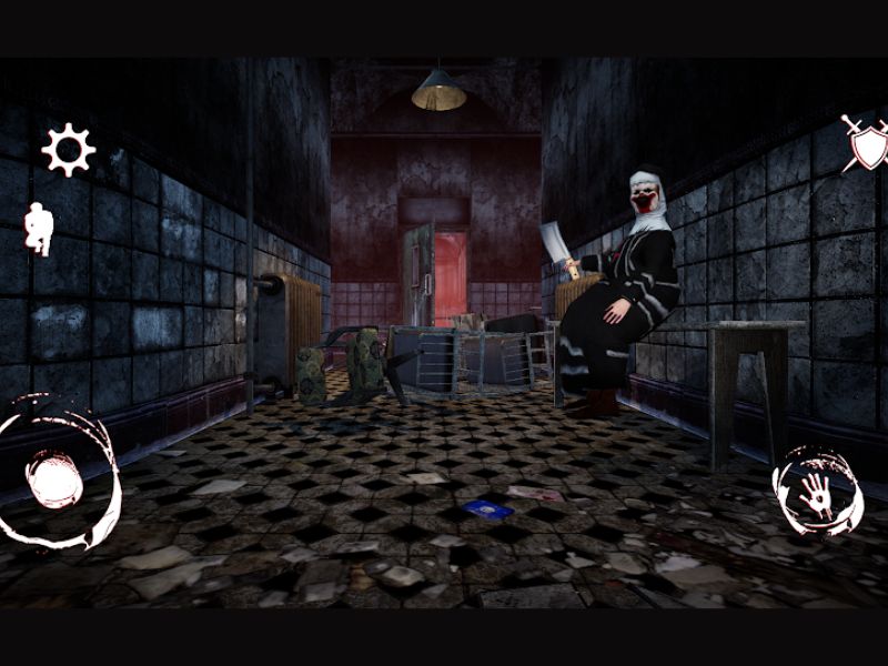Đồ họa và âm thanh kinh dị trong Evil Nun Hack