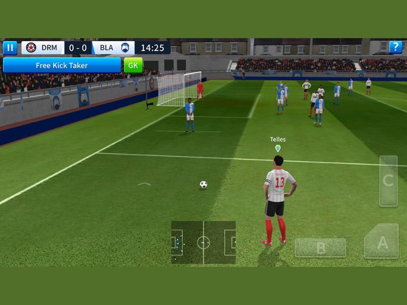 Đồ họa và âm thanh sống động trong Hack Dream League Soccer 2019