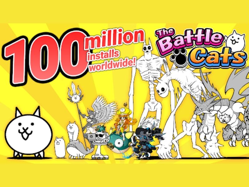 Hơn 100 Hình Dạng Mèo Độc Đáo Trong The Battle Cats Hack
