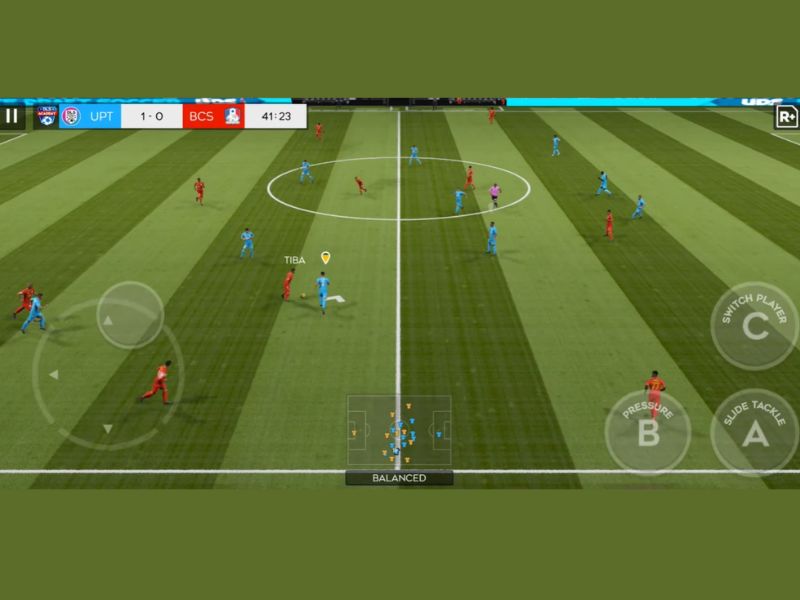 Lối chơi bóng đá thực tế trong Hack Dream League Soccer 2019