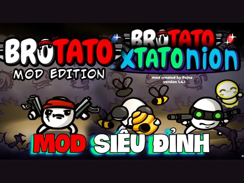 Một Số Tính Năng Nổi Bật Có Trong Brotato MOD