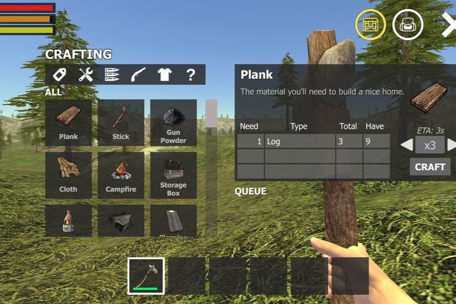 banner Hack Survival Simulator 1