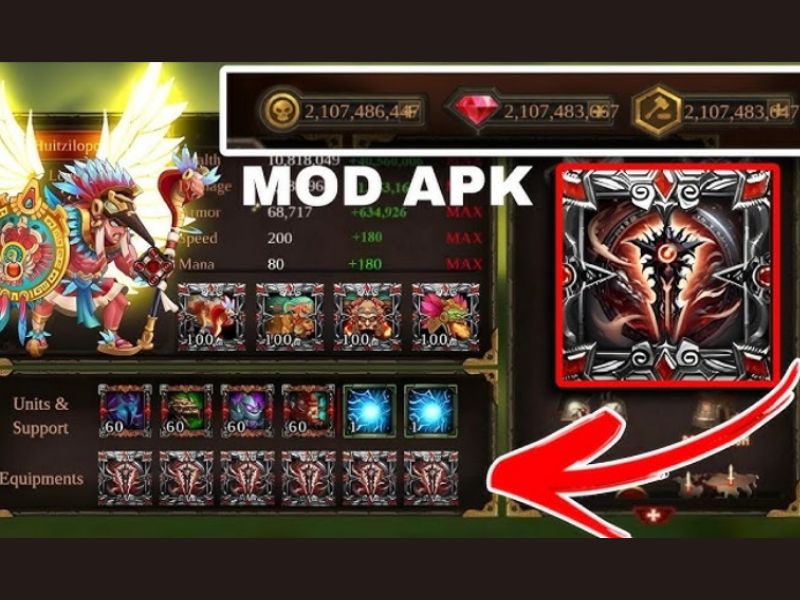 Các Điểm Nổi Bật Và Đặc Sắc Của Hack Epic Heroes War