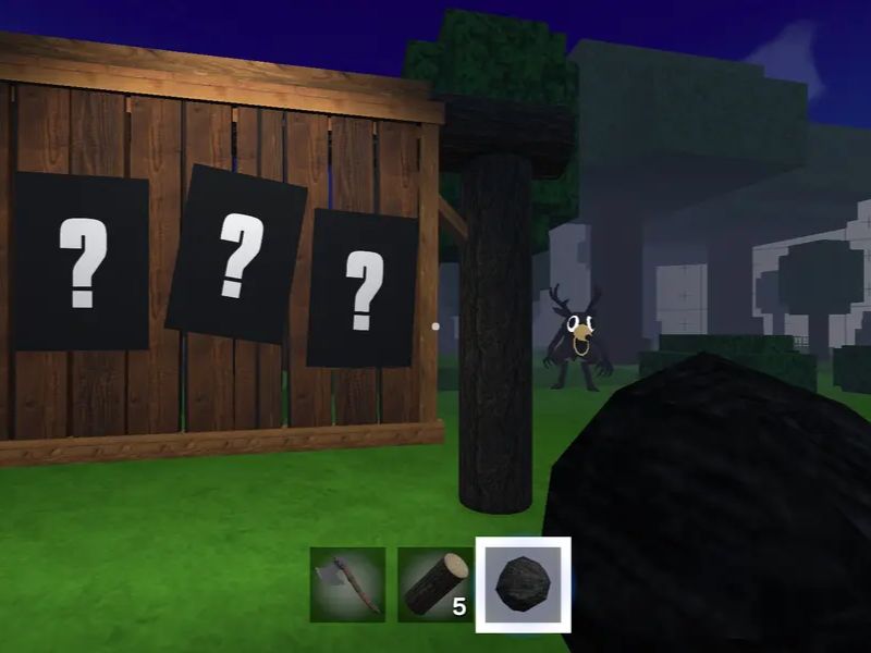 Đồ họa u tối trong Hack 99 Night In The Forest