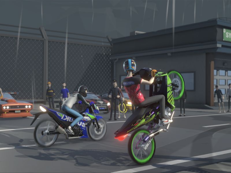 Đua cùng bạn bè trong Hack Asian Drag Champion