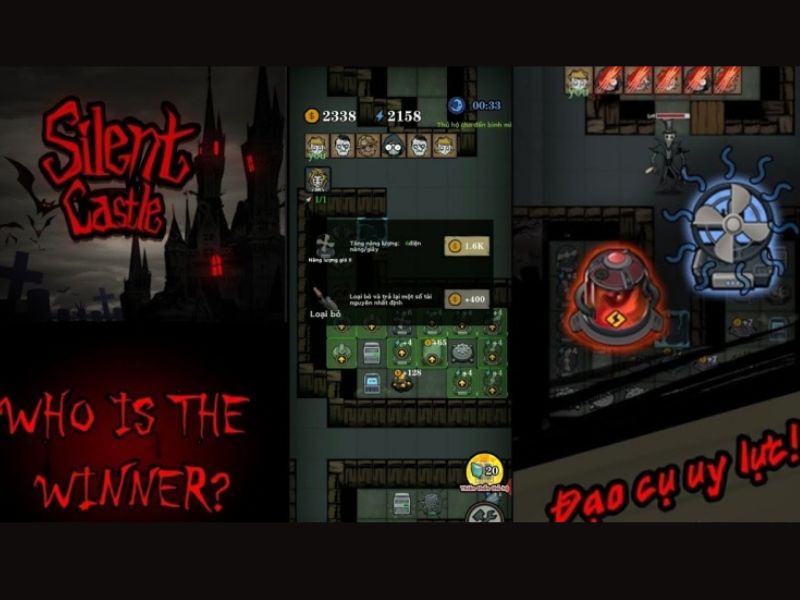 Hệ thống nhiệm vụ đa dạng trong Hack Silent Castle