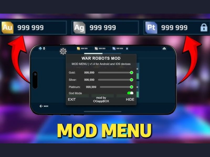 Một Số Chức Năng Đặc Biệt Của Hack War Robot