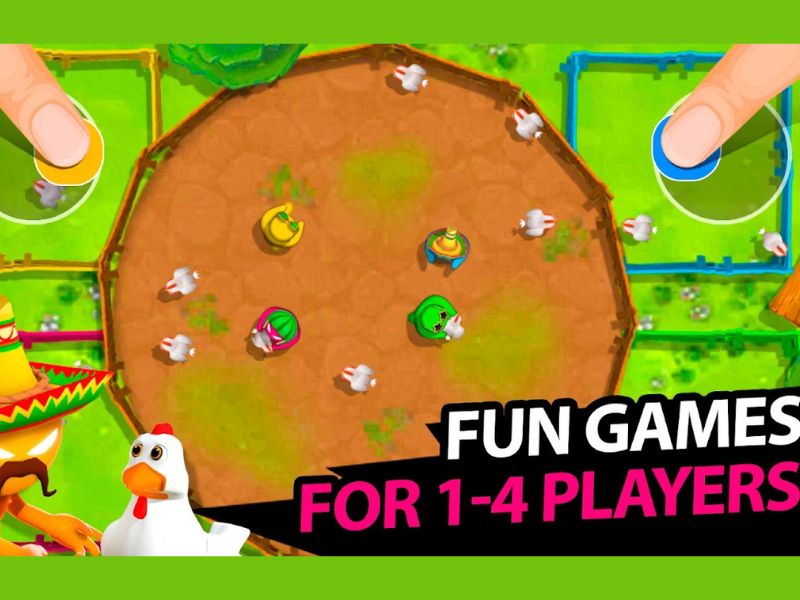 Stickman Party Hack có điều khiển đơn giản