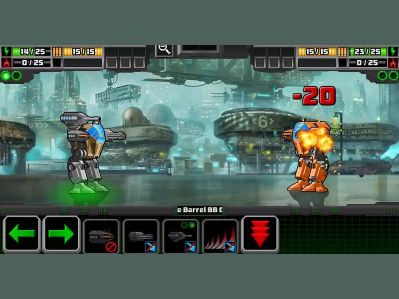 Tham gia các trận chiến robot hấp dẫn trong Hack Super Mechs