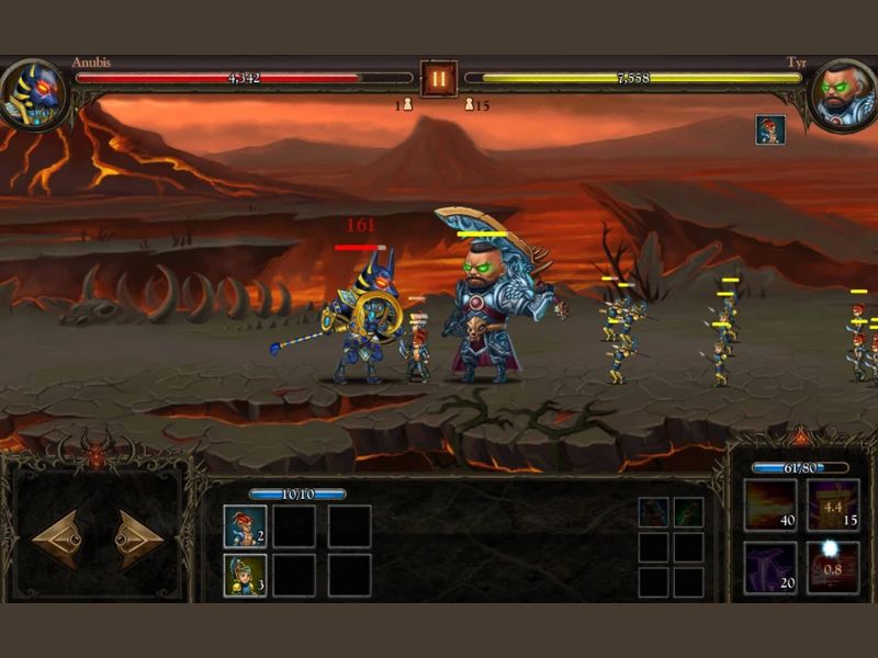 Tham gia các trận PvP trong Hack Epic Heroes War