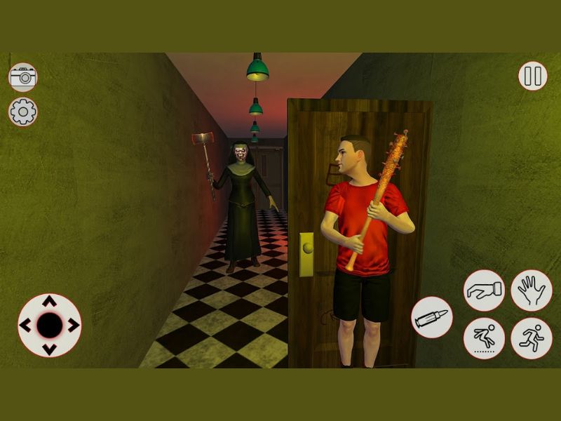 Tìm kiếm và sử dụng vật phẩm trong Hack Granny