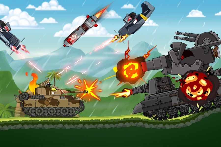 banner Hack Tank Combat 2