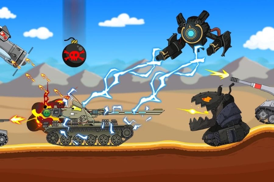 banner Hack Tank Combat 3