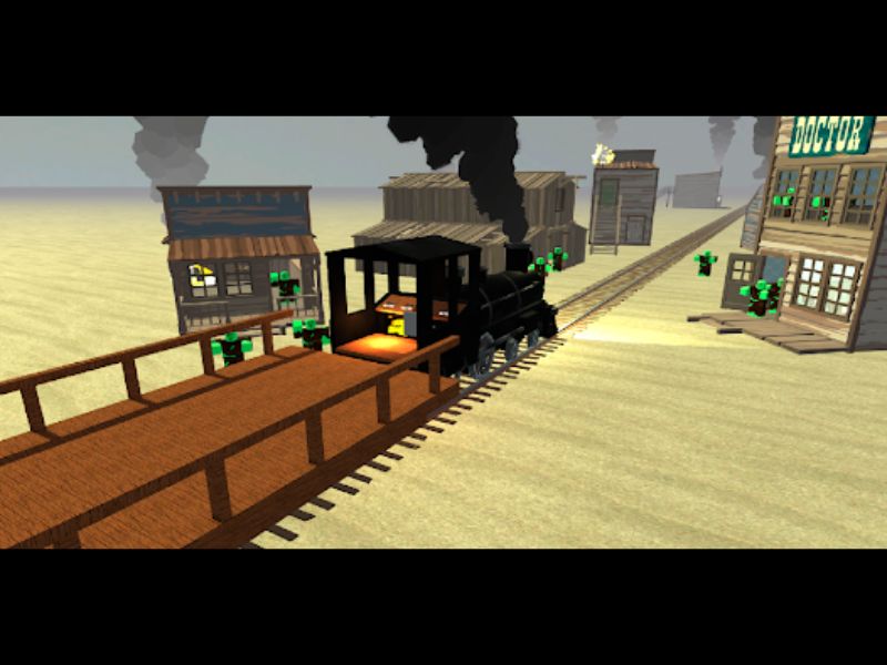 Điều khiển tàu và chiến thuật trong Hack Dead Rails