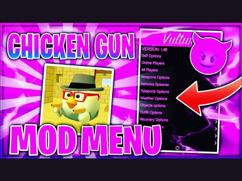 Một Số Tính Năng MOD Được Yêu Thích Của Hack Chicken Gun